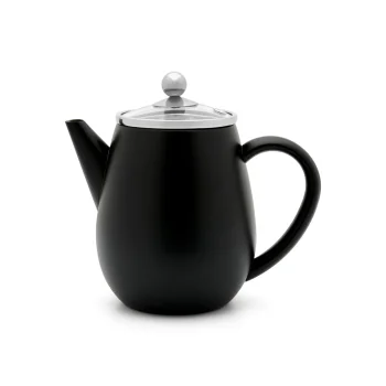 Bredemeijer Eva 111021 Teapot, 0.5 l, Matt Black