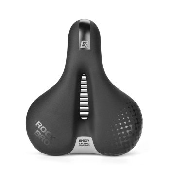 Rockbros 6876 Ergonomic Bicycle Saddle - Black