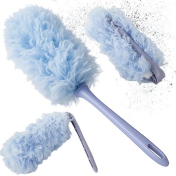 Foldable Microfiber Duster for Cleaning Dust and Cobwebs 35 cm