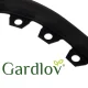 Garden Edging 6cm x 10m Gardlov Black with 20 Pegs