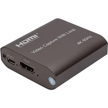 HDMI Video Capture Card with Loop-Out, 4K 60Hz