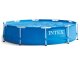 INTEX 28200 Metal Frame Pool, 305 x 76 cm, 6-in-1 Set