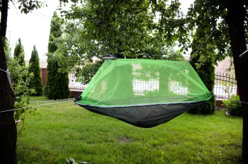 Garden Travel Camping Hammock with Mosquito Net - 210 x 140 сm