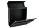 Malatec S6238 Mailbox with Newspaper Tube, Black