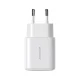 Joyroom JR-TCF21 Wall Charger USB-C / USB-A 20W PD / QC 3.0 White (UK Plug)