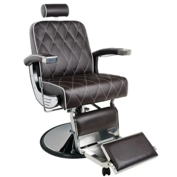 Gabbiano Imperial Barber Chair, Brown