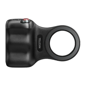 Telesin Fun Shot Grip 2 MagSafe Magnetic Camera Grip for Smartphone (P5-MP-001BK), Black