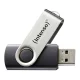 USB Flash Drive Intenso Basic Line 8GB USB 2.0, Black/Silver