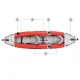 INTEX Excursion Pro K2 2-Person Inflatable Kayak 68309