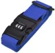 Luggage Security Strap with Combination Lock and ID Tag, Blue