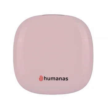 Humanas HS-PM01 Make-up Mirror with LED Lights, Pink