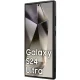 BMW Samsung Galaxy S24 Ultra Case Signature Leather Crossing Lines, Black