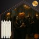 Подвесные светодиодные свечи с пультом-палочкой, 12 шт, Ruhhy 26177