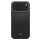 Spigen iPhone 17 Pro Case Enzo Aramid T MagSafe, Black / Silver