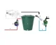 Mechanical Water Level Regulator with Float 3/4\", 16 cm