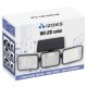 Izoxis 00024889 180 LED Solar Lamp with Motion and Dusk Sensor, Black