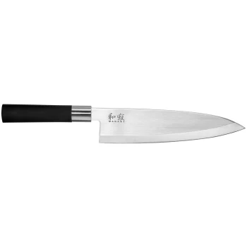 Deba Knife KAI Wasabi Black 21 cm, Silver / Black