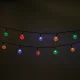 Forever Light SCB61 Solar LED Light Chain 6.5m 30 Transparent Balls Colored