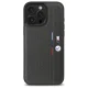 BMW iPhone 16 Pro Max Case M Perforated Tricolor Detail Line, Dark Gray