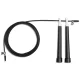 Neo-Sport NS-955 Sports Jump Rope with Steel Cable, Black
