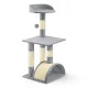 Cat Scratching Post with Tunnel Pethaus PH-003, 79 cm, grey