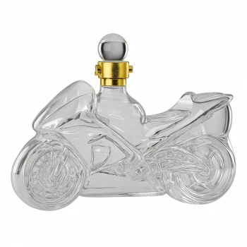 Glass Motorcycle Decanter, 350 ml