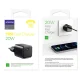 Joyroom L-P202 Fast Wall Charger USB Type C 20W PD QC 3.0 AFC, Black