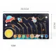 Bakalu Wooden Solar System Maze Montessori Planets