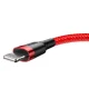 Baseus Cafule USB Apple iPhone Lightning Data Charging Cable, 1,5A 2m, Red