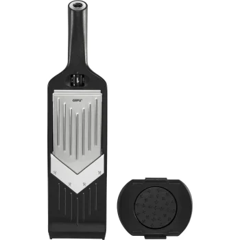 Gefu VIOLI V-Hobel Vegetable Slicer, 1-5 mm, Black / Silver