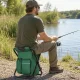 Folding Fishing Chair with Backpack and Cooler Bag 3in1