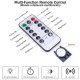 LED Curtain Lights 300 LED 9.8x9.8 ft by Telcon for Parties and Decor, blue