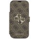 Guess Book 4G Metal Logo Phone Case Cover iPhone 17 Pro - Brown
