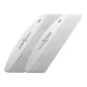 Ocho Nails Half-Moon Metal Nail File Base + 20 Replaceable Pads 100/180