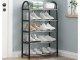 Multilevel Shoe Rack Shelf Stand Organizer, 5 Levels