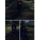 Rockbros LKWD-R1 Rear Bike Light with Laser and Remote Control, Black