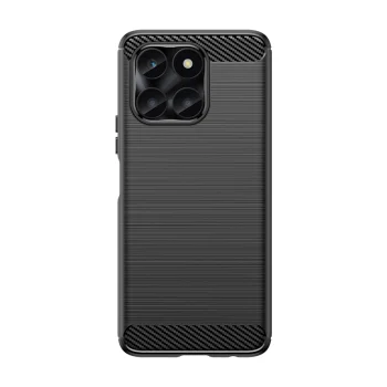 Carbon Case for Honor X6a, Black