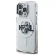 Karl Lagerfeld IML Glitter Karl & Choupette MagSafe Case for iPhone 16 Pro Max, Clear