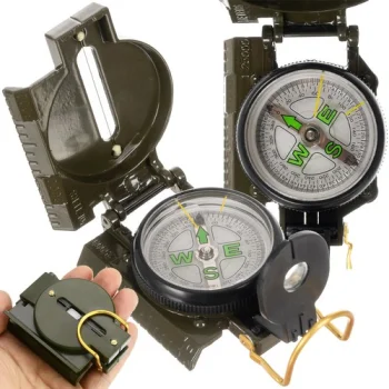 Trizand Military Compass with Metal Housing