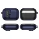 Tech-Protect Slim Hook Case for AirPods Pro 3 with Stand, Navy Blue