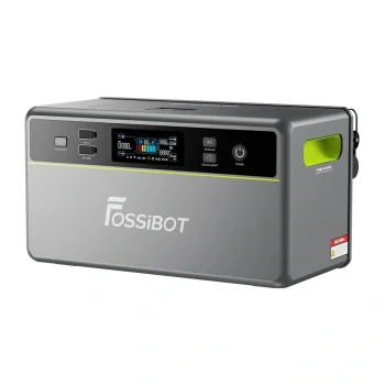FOSSIBOT FBP1200 1200W Power Station, 1958Wh, Green