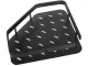Corner Bathroom Shelf Loft, Metal, Black