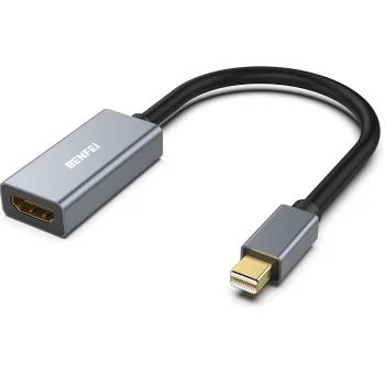 BENFEI Mini DisplayPort to HDMI Adapter, Grey