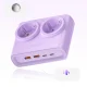 Orico PDC25 25W 6in1 Power Strip 2x AC 2x USB-A 2x USB-C - Purple