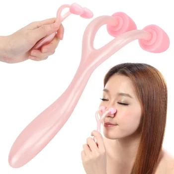 Nose Shaping and Massage Roller, Pink