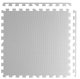 Large foam mat, puzzle 4 pcs white and gray