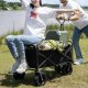 Gardlov saliekams transportēšanas ratiņi 100 kg, melns