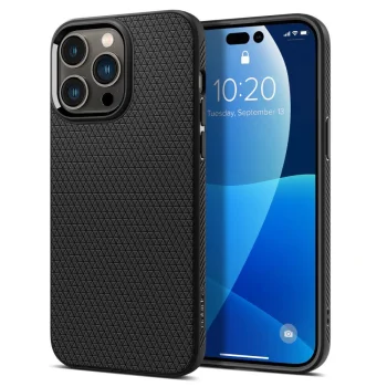 Spigen Liquid Air Case for iPhone 14 Pro - Matte Black