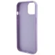 Guess iPhone 15 Case Sequin Script Metal, Purple