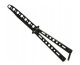 Butterfly Stainless Steel Training Balisong Practice Tool Tactical Folding Knife